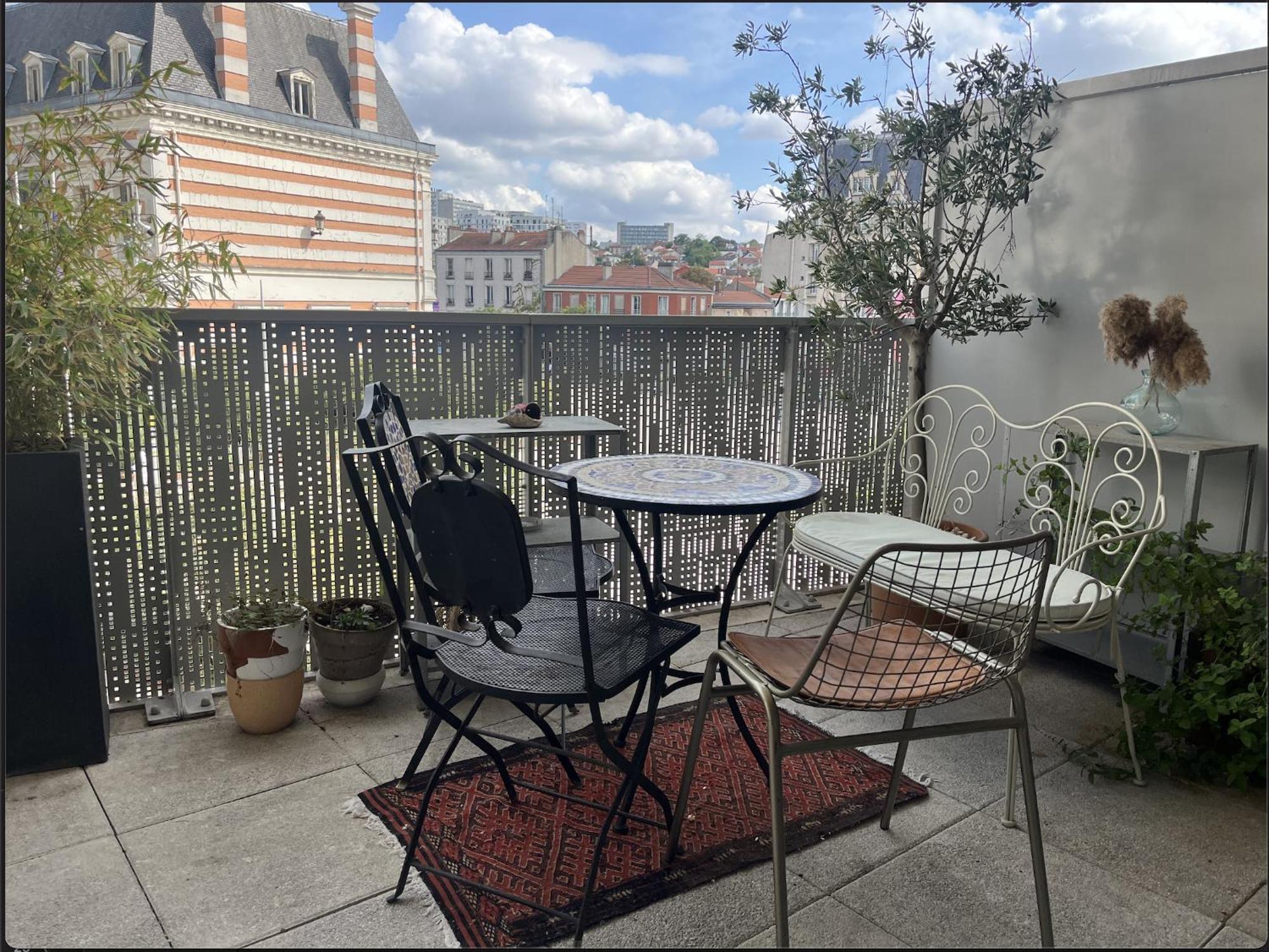 Spacious Flat With Terrasse And Parking Near Metro Bagnolet Esterno foto